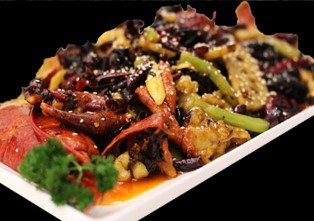 Spicy lobster