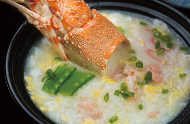 Lobster congee