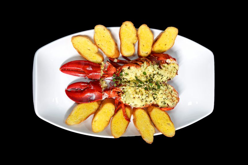 French baked lobster